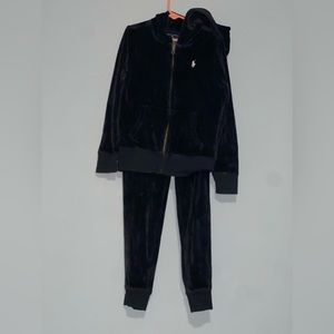 Polo Ralph Lauren velour sweatsuit